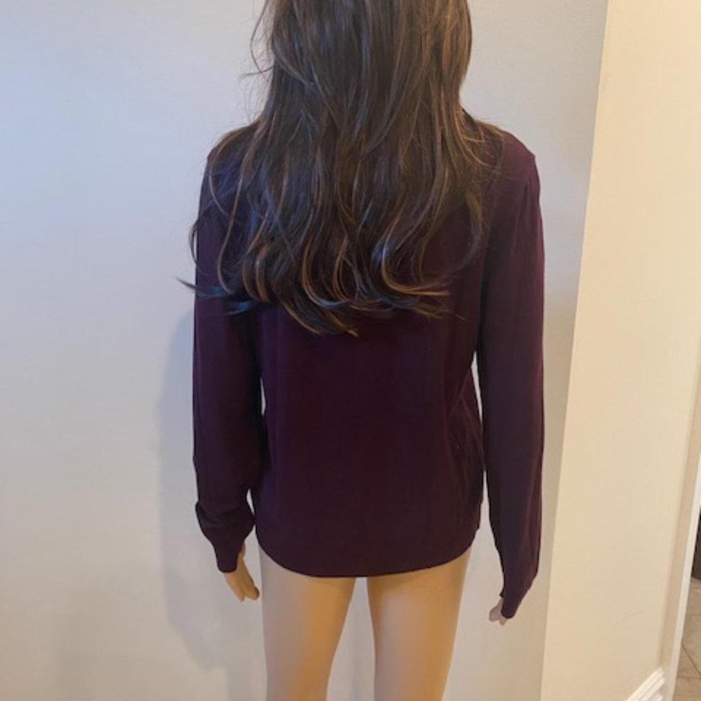 Claret Red Sweater - Picture 4 of 4